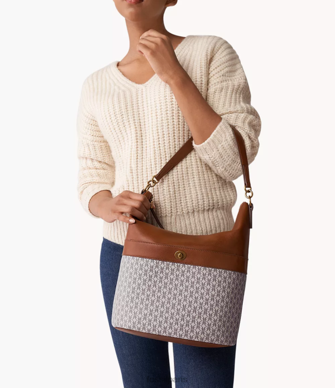 Fossil femmes brun Talulla clochard sac 0ZTD4546