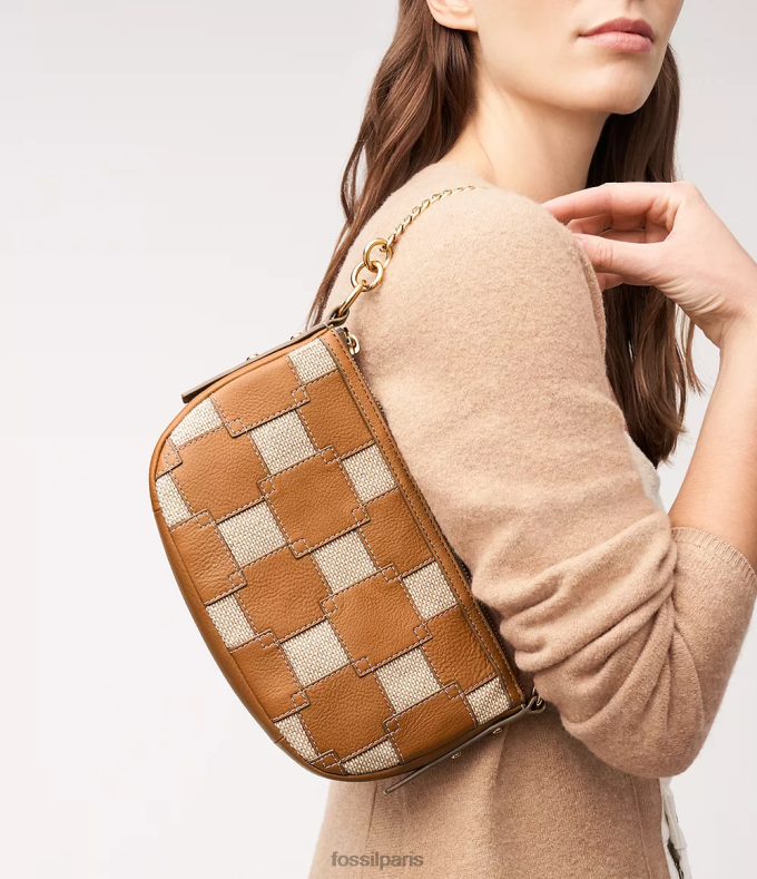 Fossil femmes brun clair jolie baguette sac 0ZTD4326