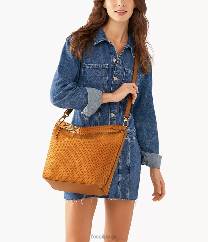 Fossil femmes chameau Julianna grand clochard sac 0ZTD4700