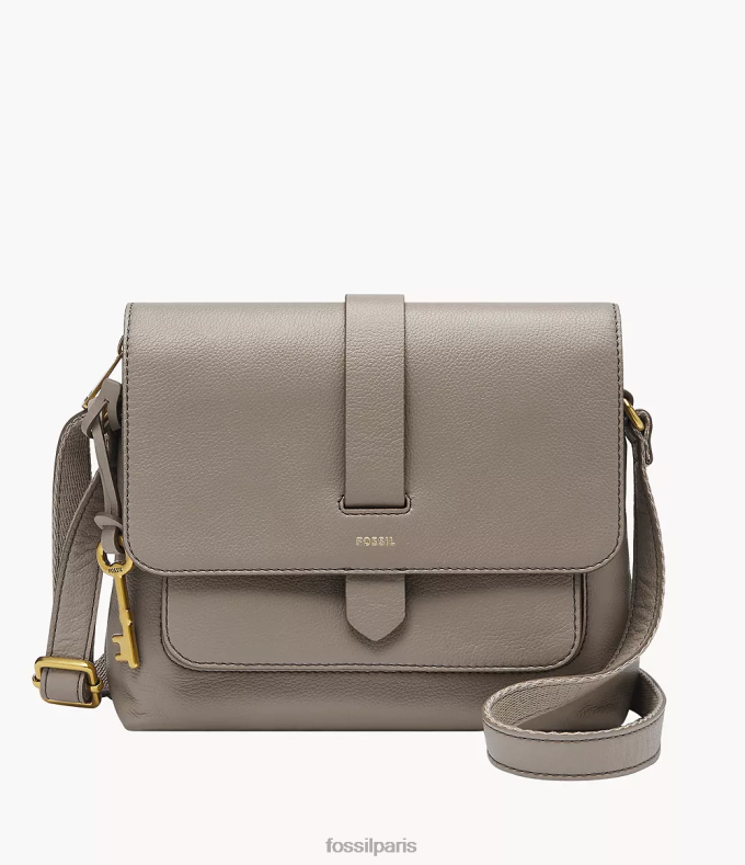Fossil femmes gris sac à bandoulière Kinley sac 0ZTD4652