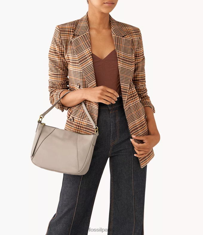 Fossil femmes gris sac à bandoulière skylar sac 0ZTD4730