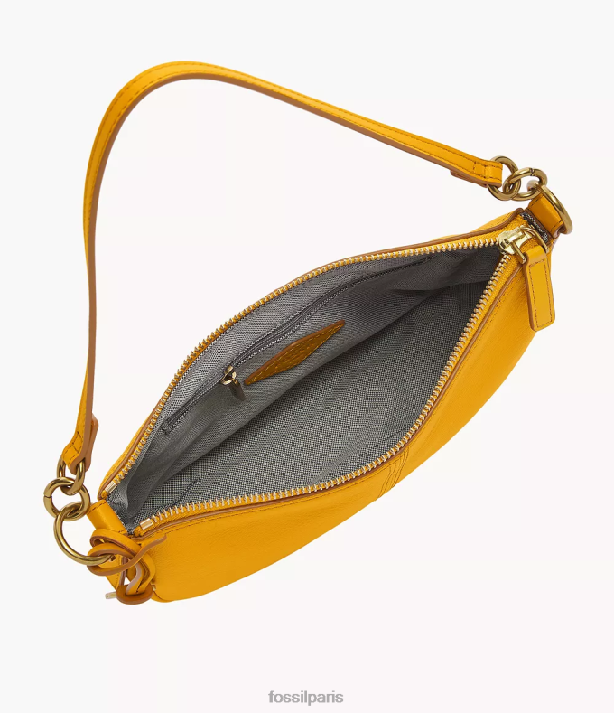 Fossil femmes jaune jolie baguette sac 0ZTD4469