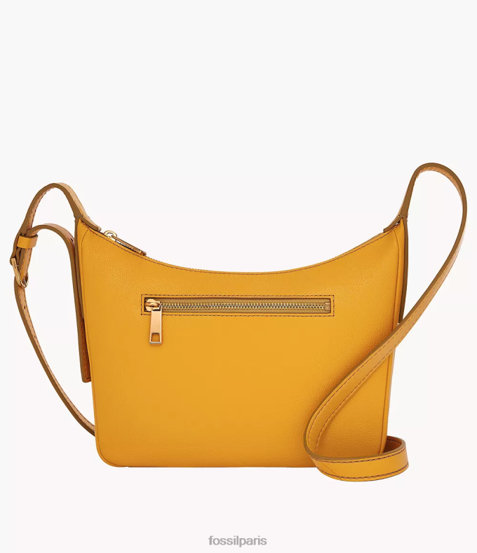 Fossil femmes jaune petit sac à bandoulière cecilia sac 0ZTD4295