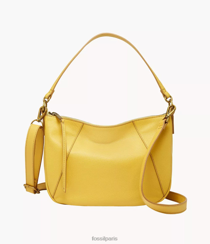 Fossil femmes jaune sac à bandoulière skylar sac 0ZTD4457