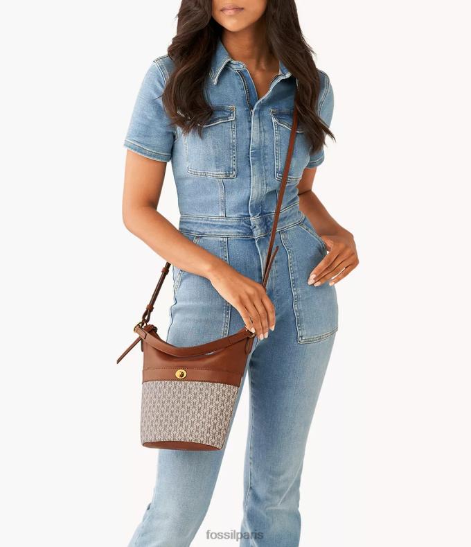 Fossil femmes kaki Talulla petit clochard sac 0ZTD4517