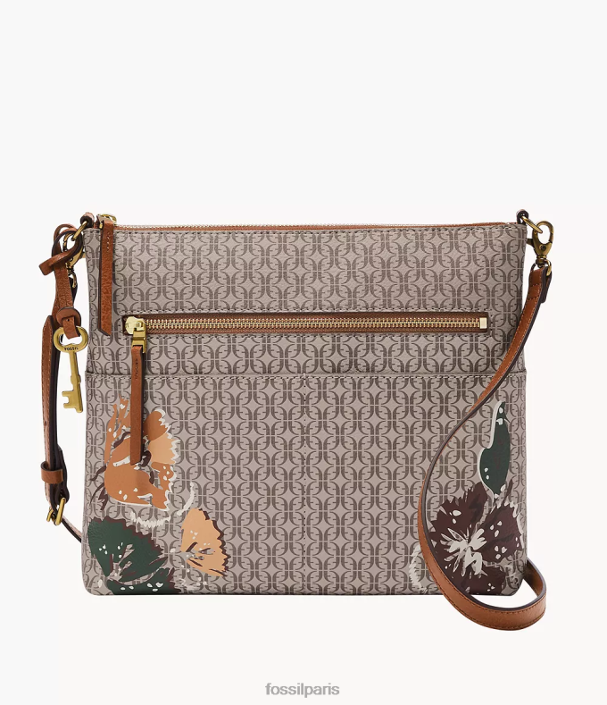 Fossil femmes kaki bandoulière fiona sac 0ZTD4417