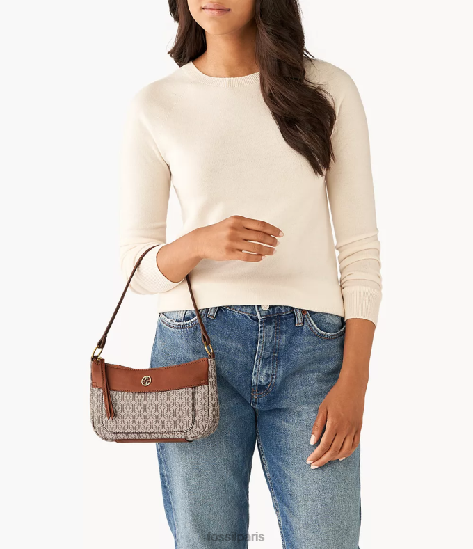 Fossil femmes kaki mini baguette skylar sac 0ZTD4604