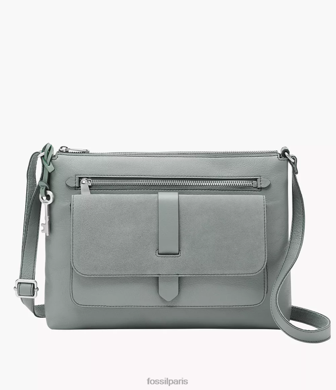 Fossil femmes kaki sac à bandoulière Kinley sac 0ZTD4515