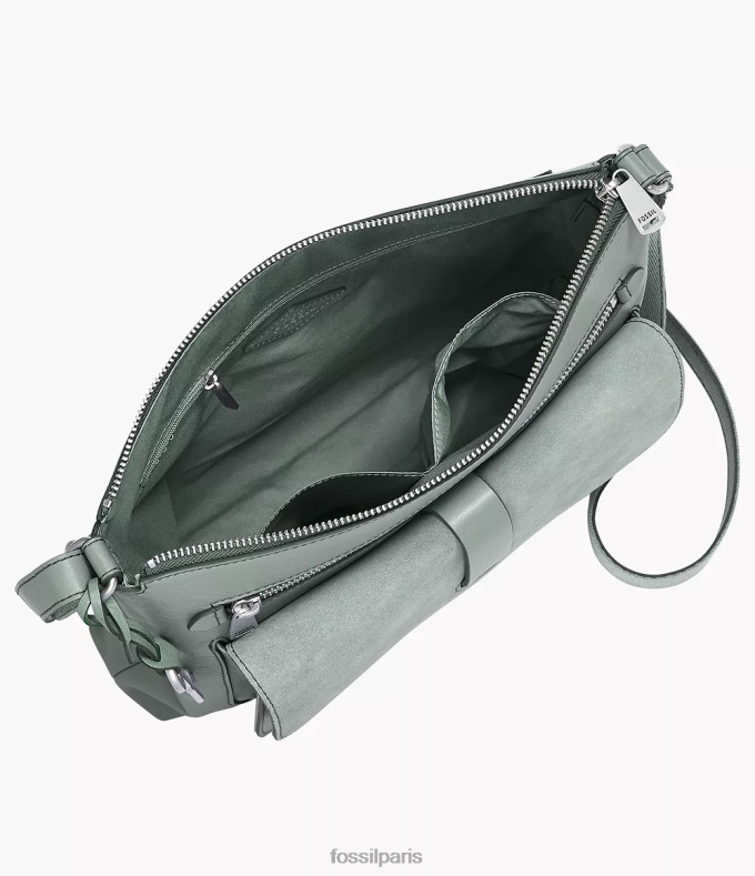 Fossil femmes kaki sac à bandoulière Kinley sac 0ZTD4515