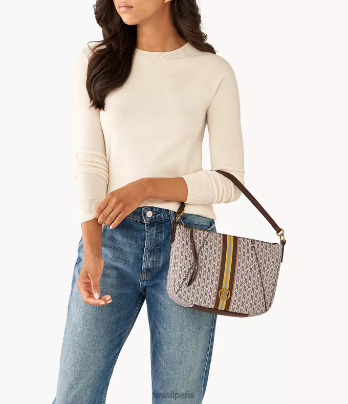 Fossil femmes kaki sac à bandoulière skylar sac 0ZTD4474