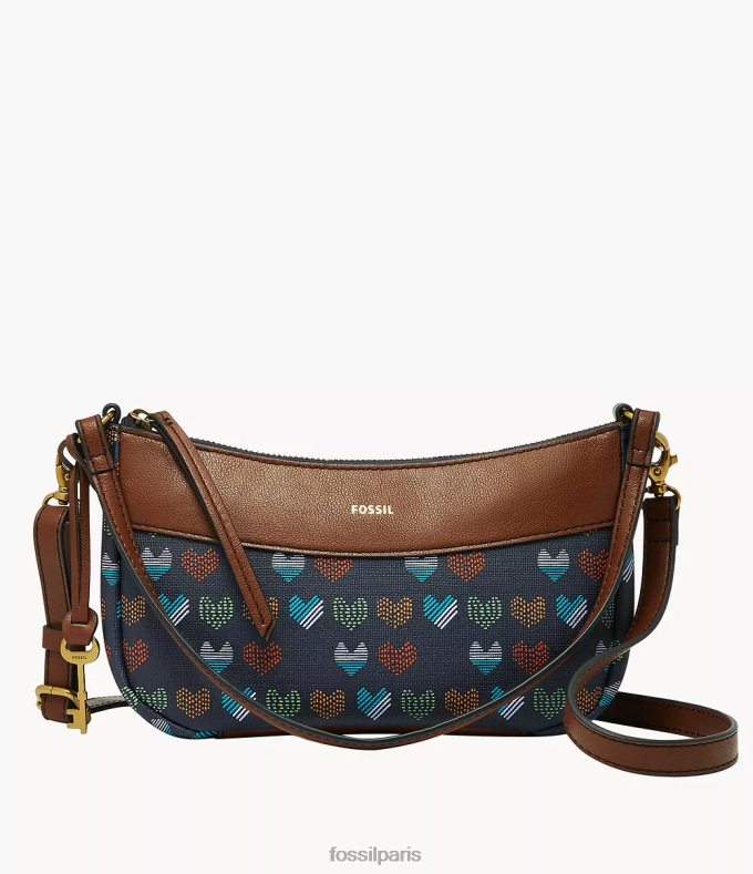 Fossil femmes marine baguette skylar sac 0ZTD4480