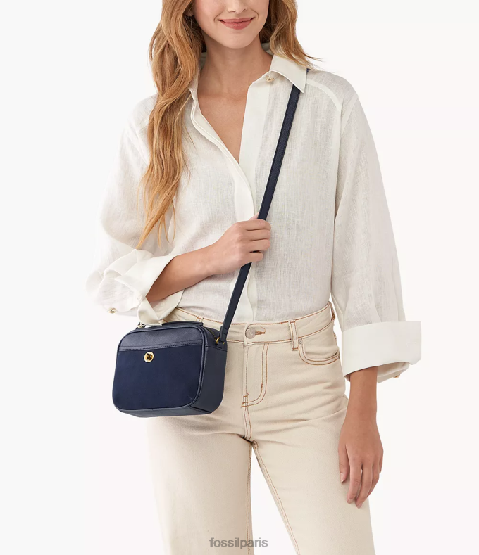 Fossil femmes marine sac photo Brennon sac 0ZTD4597