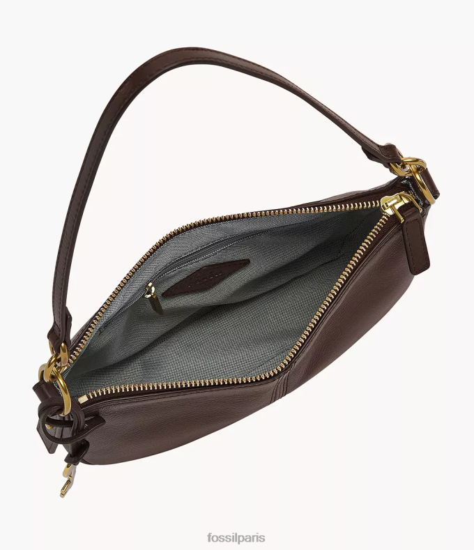 Fossil femmes marron foncé jolie baguette sac 0ZTD4739