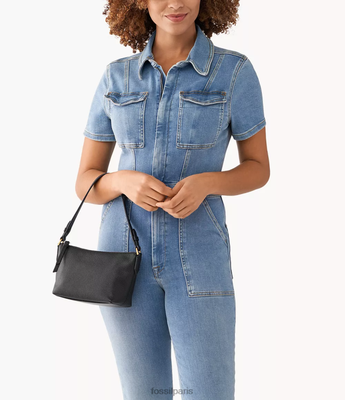 Fossil femmes noir Julianna mini clochard sac 0ZTD4584