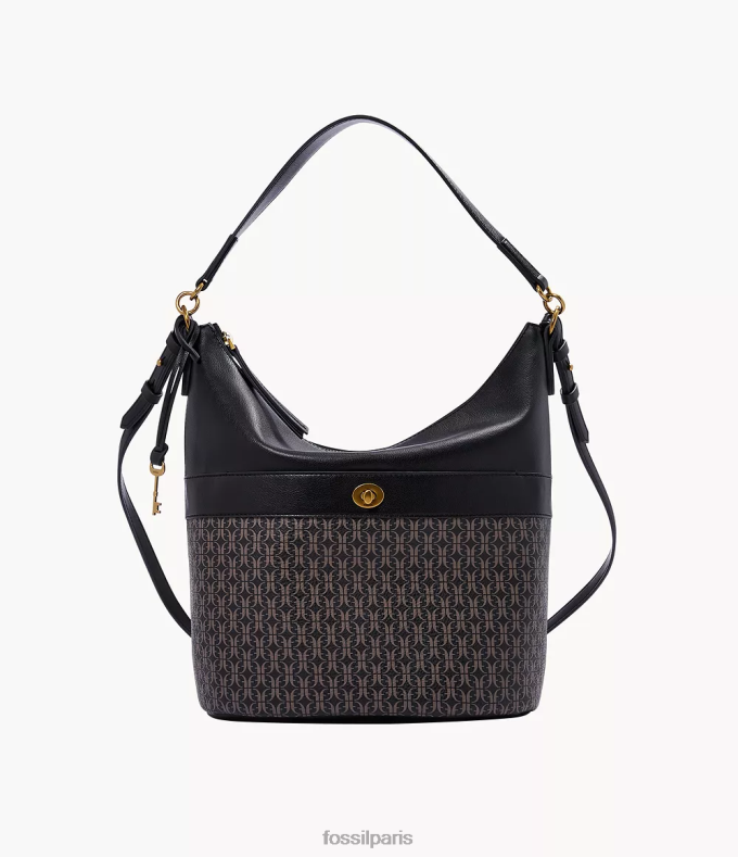 Fossil femmes noir Talulla clochard sac 0ZTD4577