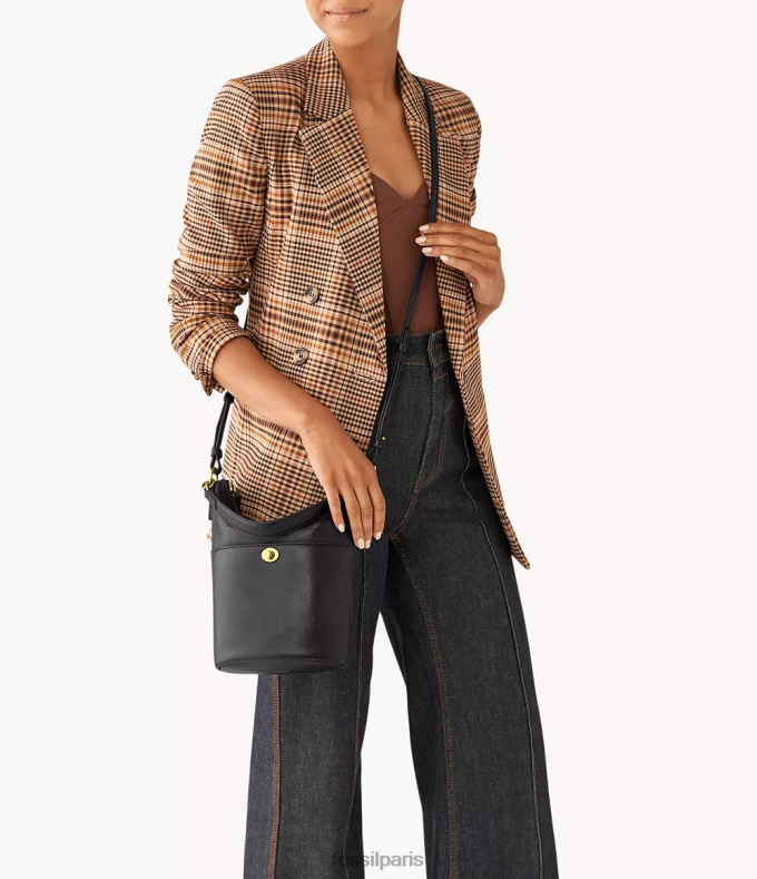 Fossil femmes noir Talulla petit clochard sac 0ZTD4475