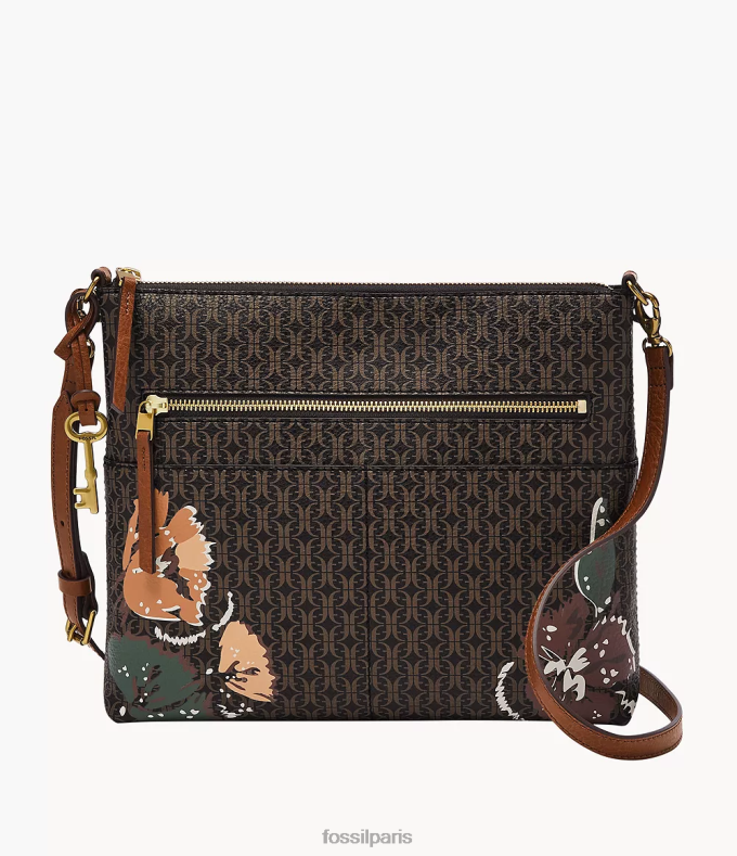 Fossil femmes noir bandoulière fiona sac 0ZTD4529