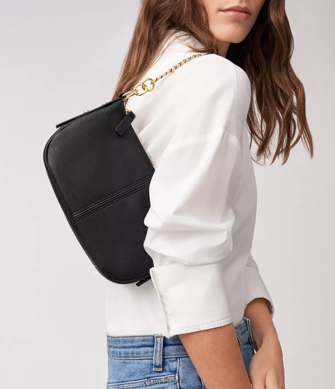 Fossil femmes noir jolie baguette sac 0ZTD4296