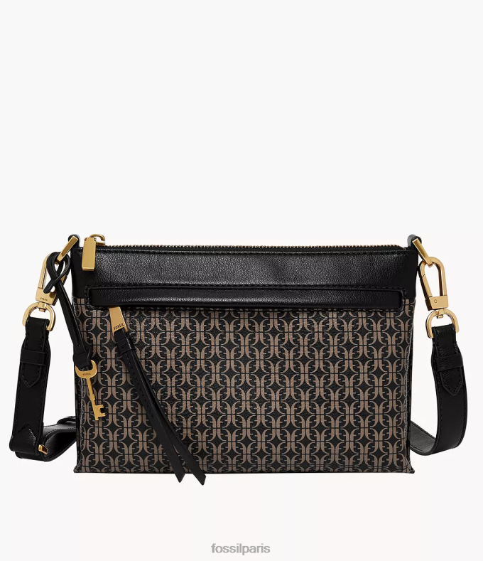 Fossil femmes noir petit sac à bandoulière Kiera sac 0ZTD4710