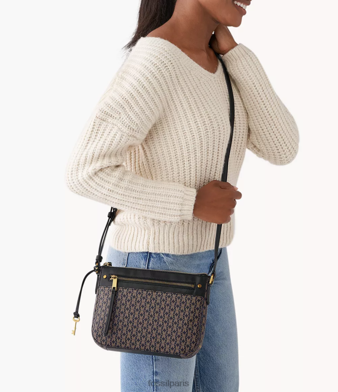 Fossil femmes noir sac à bandoulière farrah sac 0ZTD4408