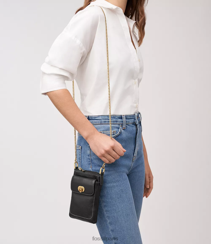 Fossil femmes noir sac à bandoulière harper sac 0ZTD4342