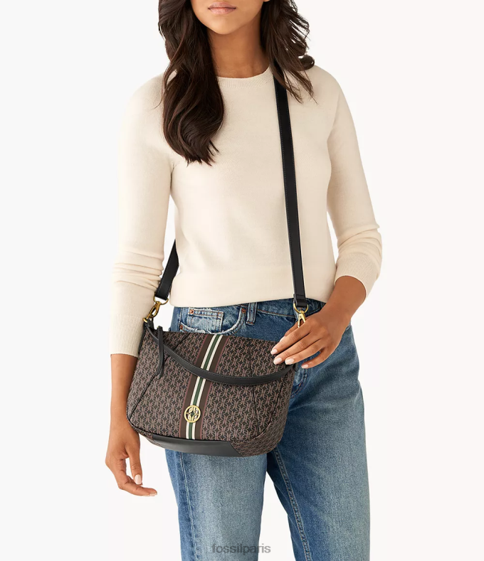 Fossil femmes noir sac à bandoulière skylar sac 0ZTD4433