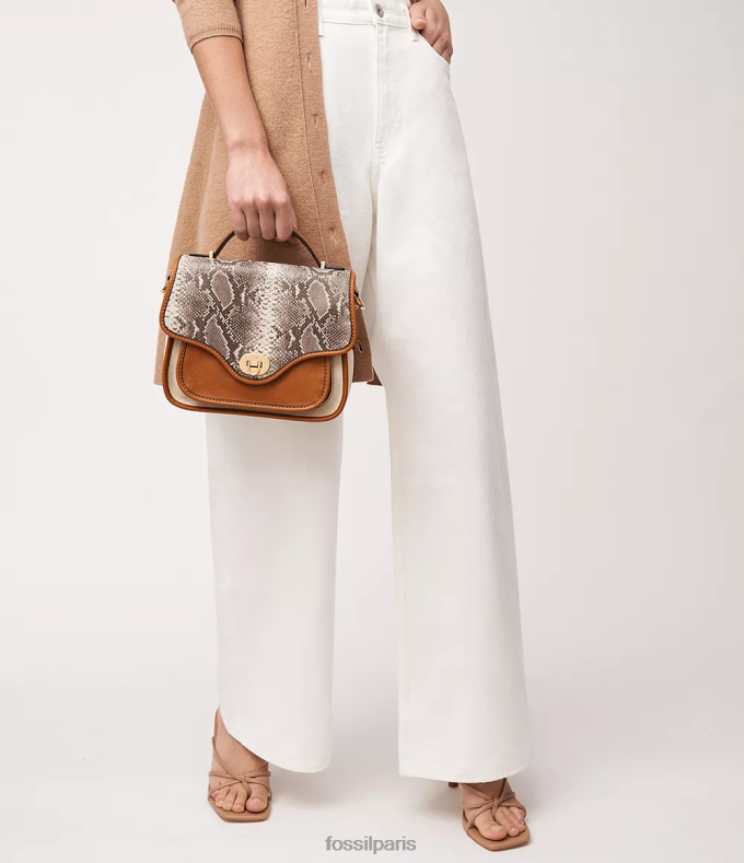 Fossil femmes rayures sac à bandoulière Heritage à poignée supérieure sac 0ZTD4303