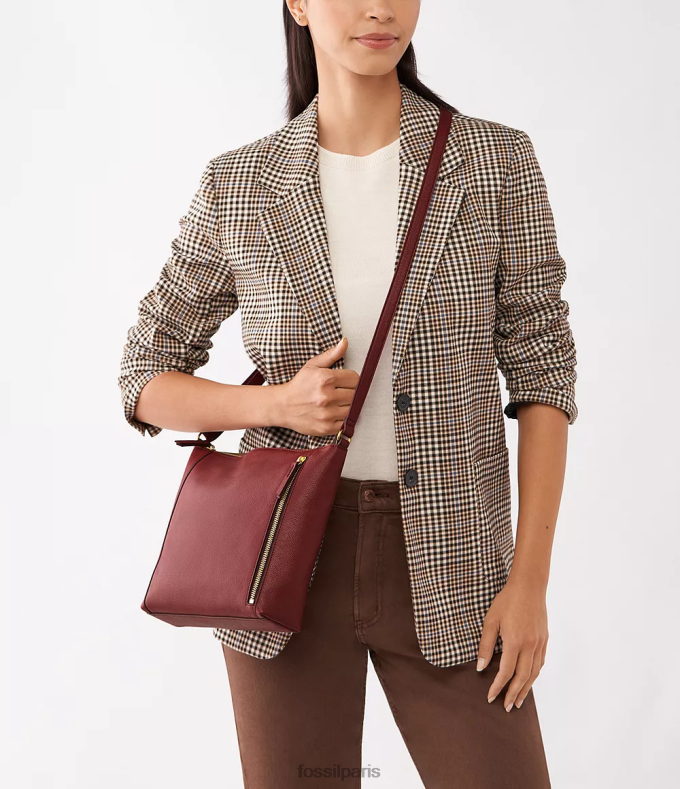 Fossil femmes rouge sac à bandoulière tara sac 0ZTD4663