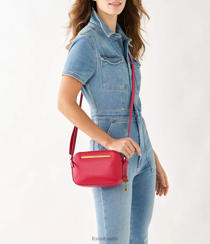 Fossil femmes rouge sac photo liza sac 0ZTD4602