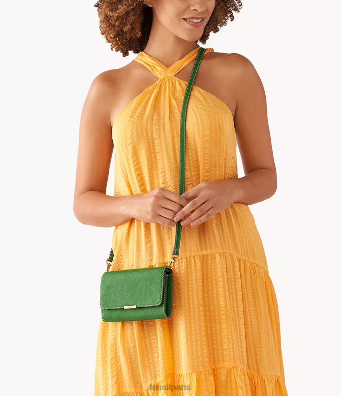 Fossil femmes vert jori portefeuille bandoulière sac 0ZTD4820