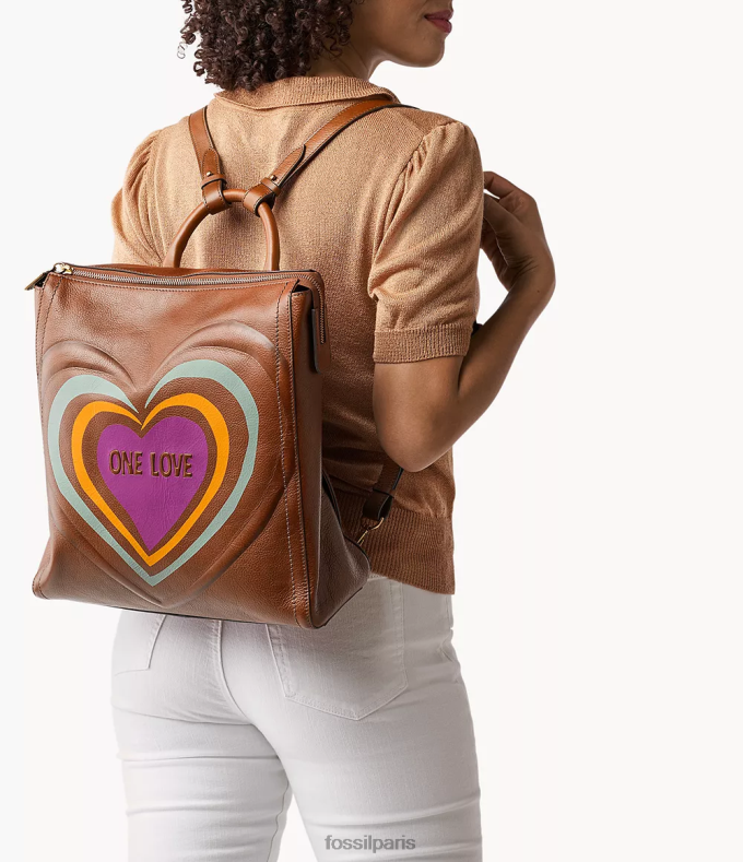 Cedella Marley x Fossil femmes brun sac à dos parker en édition limitée sac 0ZTD4573