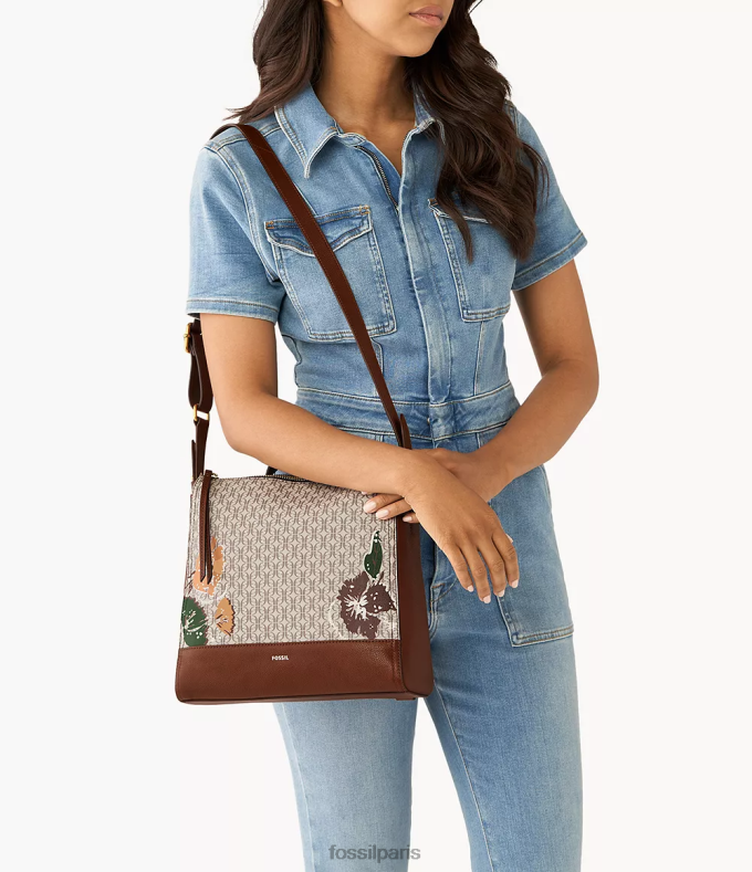 Fossil femmes bronzer petit sac à dos convertible elina sac 0ZTD4405