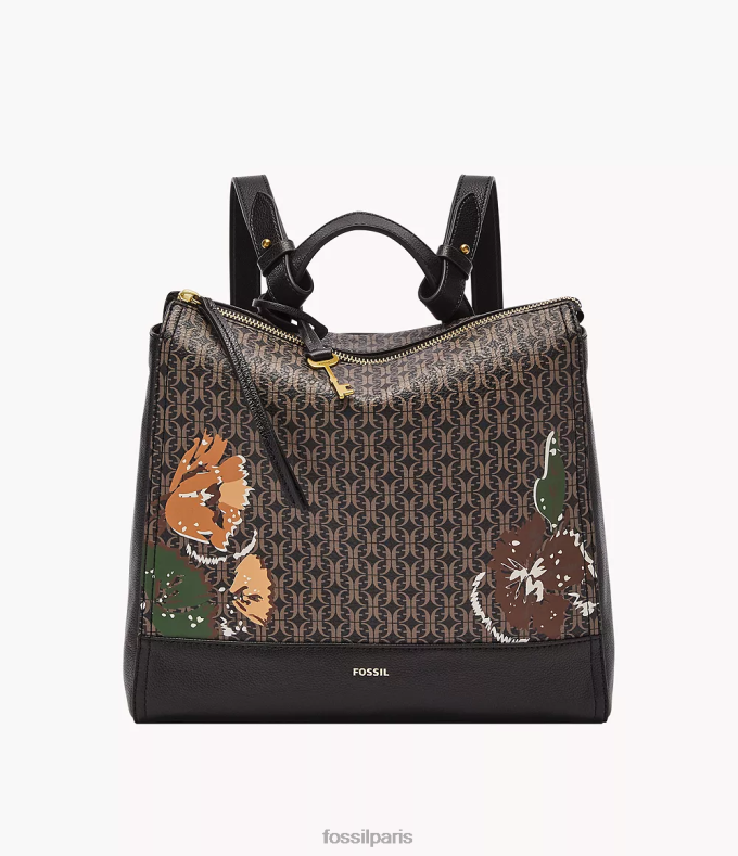 Fossil femmes noir petit sac à dos convertible elina sac 0ZTD4449