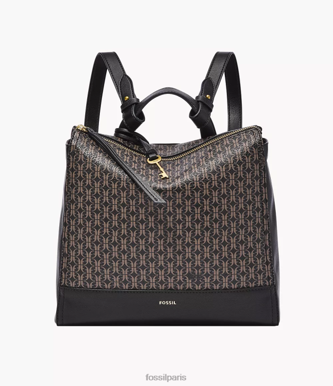 Fossil femmes noir petit sac à dos convertible elina sac 0ZTD4689