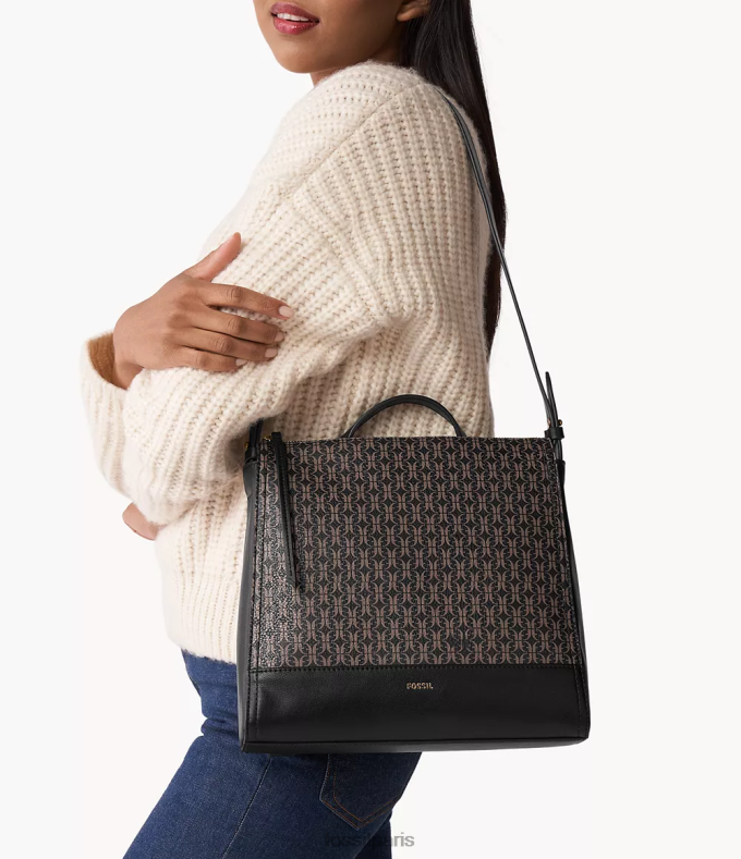 Fossil femmes noir petit sac à dos convertible elina sac 0ZTD4689