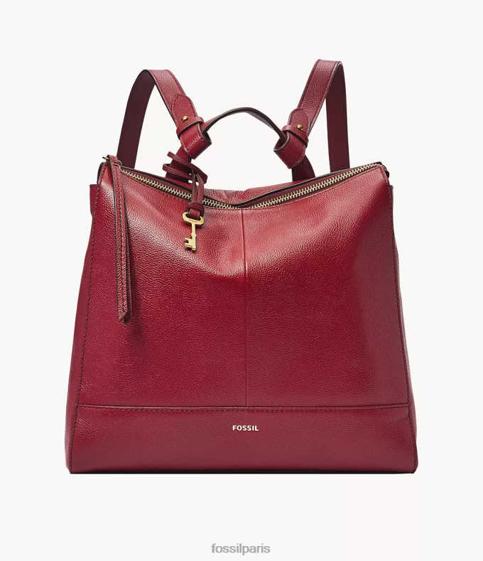 Fossil femmes rouge petit sac à dos convertible elina sac 0ZTD4659
