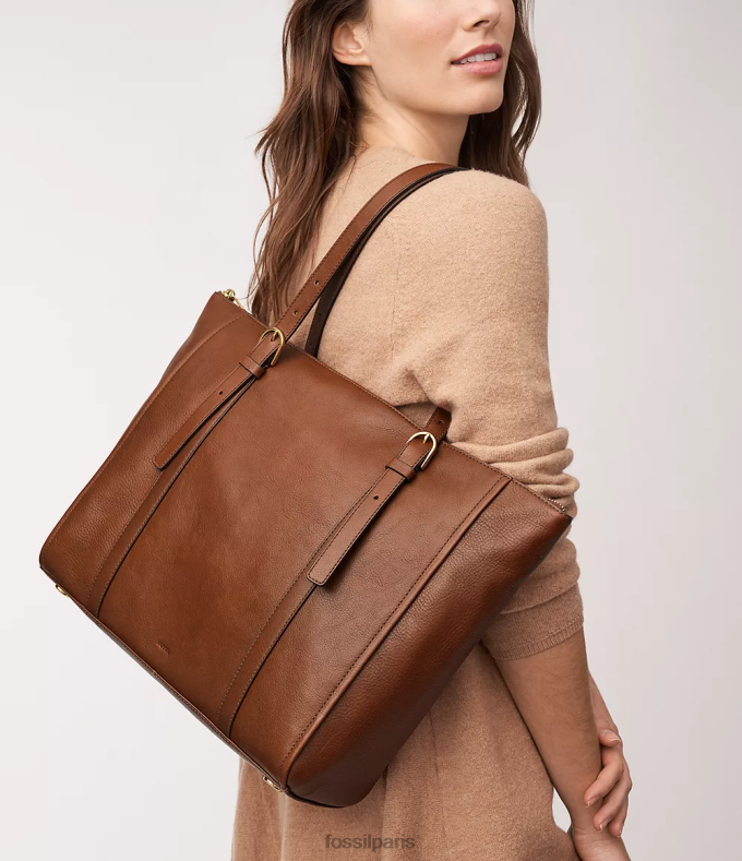 Fossil femmes brun sac fourre-tout Carlie sac 0ZTD4369