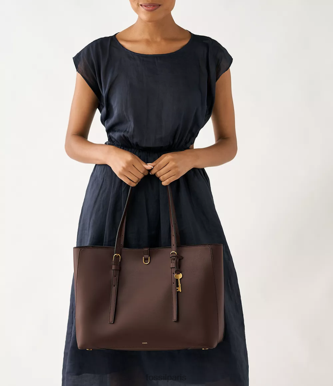 Fossil femmes brun sac à main en cuir cactus kier sac 0ZTD4647