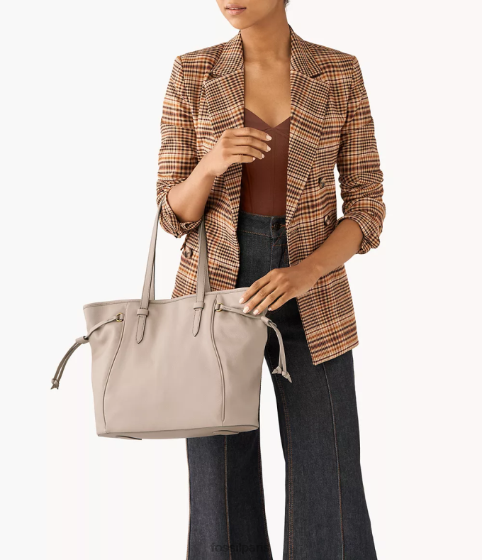 Fossil femmes gris charli fourre-tout sac 0ZTD4697