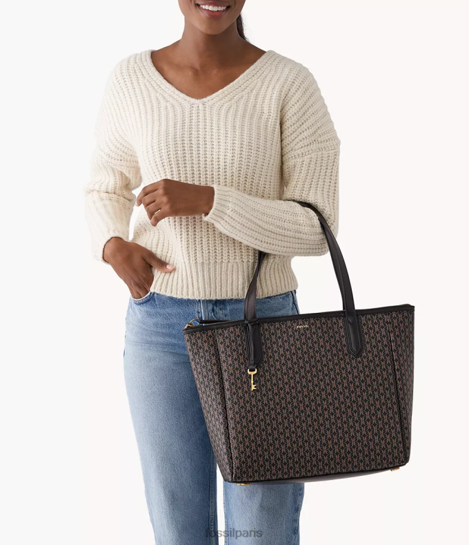 Fossil femmes noir fourre-tout Sydney sac 0ZTD4687