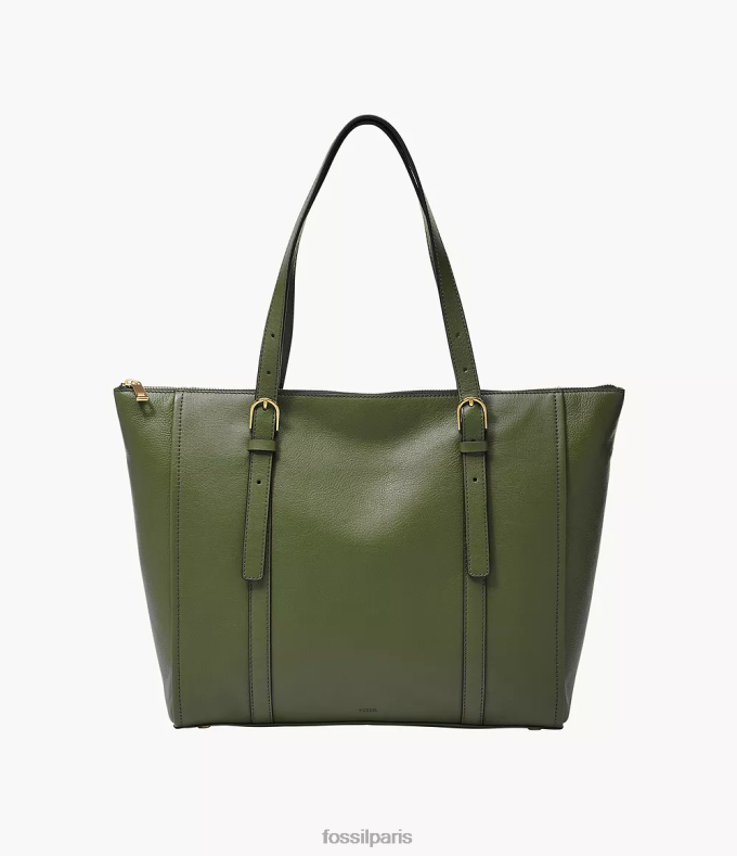 Fossil femmes vert sac fourre-tout Carlie sac 0ZTD4383