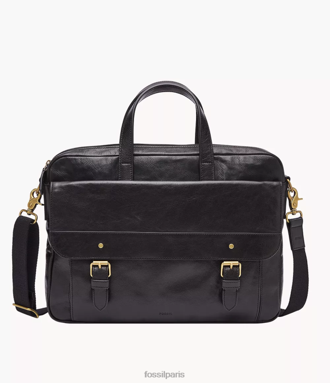 Fossil Hommes noir sac de travail miles sac 0ZTD41645